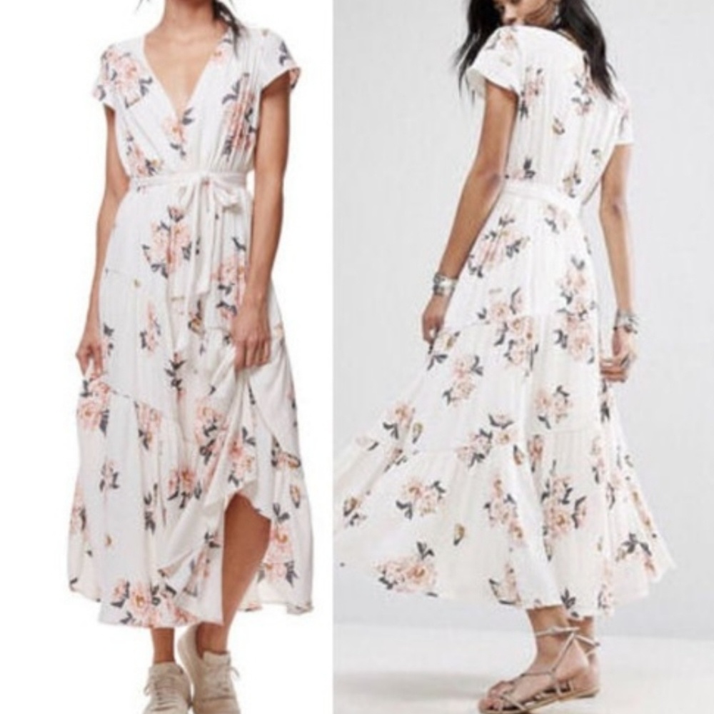 Free People "All I got" Maxi Floral dress